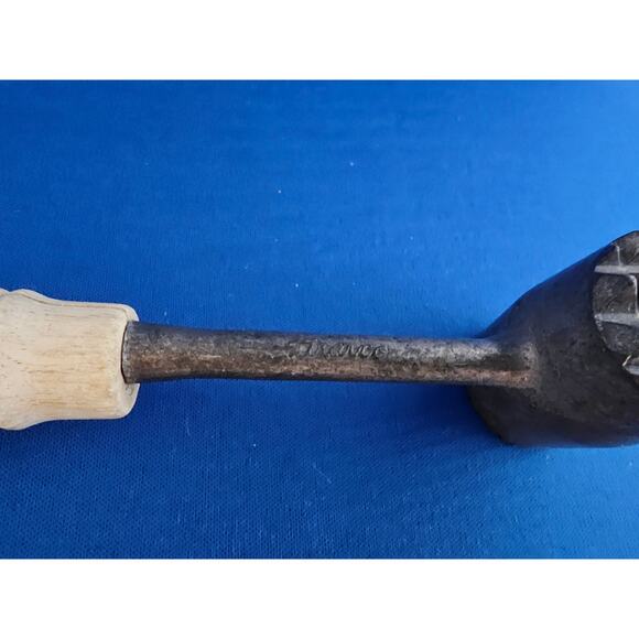 Vintage Franco Aluminum 7-3/4" Meat Tenderizer - Fine & Coarse Pounder Mallet - Picture 2 of 8